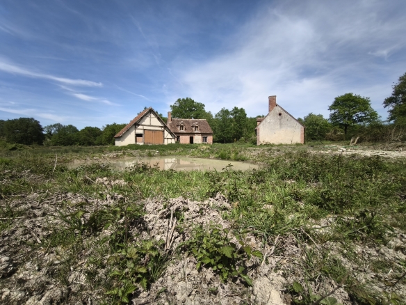 Immobilier Loreux – À restaurer sur 8 hectares de terrain environ