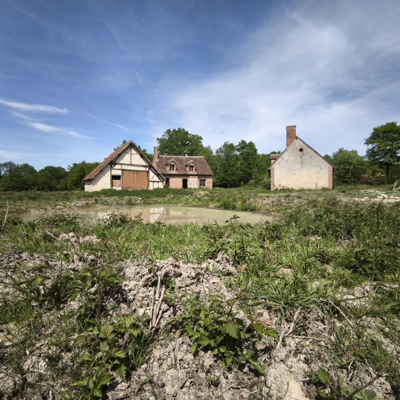Immobilier Loreux – À restaurer sur 8 hectares de terrain environ